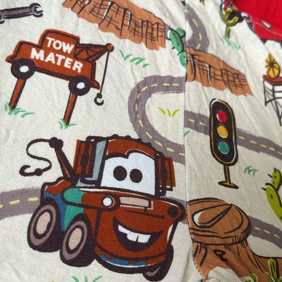NWOT Little Sleepies Disney Cars Radiator Springs Pajama Pants 3T - Picture 4 of 4